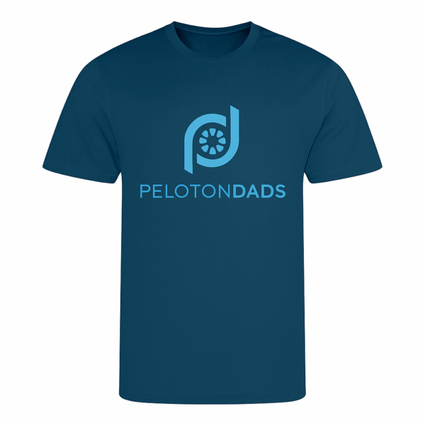 Peloton Dads T-Shirt - Ink Blue