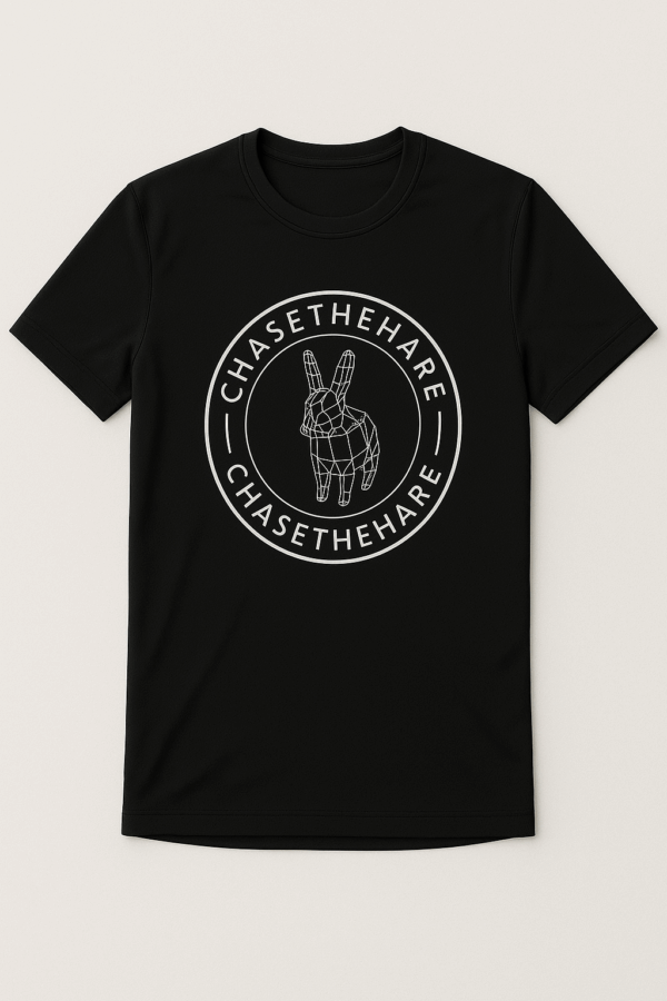 Chase The Hare T-Shirt - Black