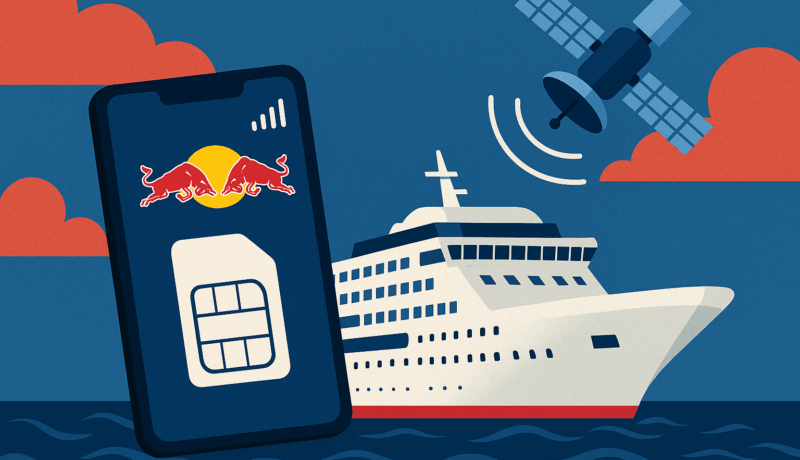 Staying Connected at Sea: My Cruise with the Red Bull eSIM